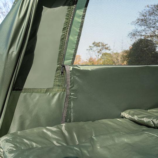 SoBuy Sommer Campingzelt Iglu Grün für 2 Personen 193x145x188cm