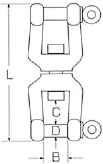 Inox Twister Boat Deck 8mm