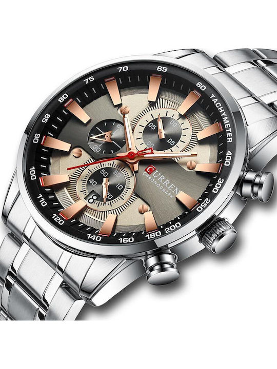 Curren 8351 Мъжки Часовник На Батерия с Метална Гривна Curren 8351 Мъжки Часовник На Батерия с Метална Гривна