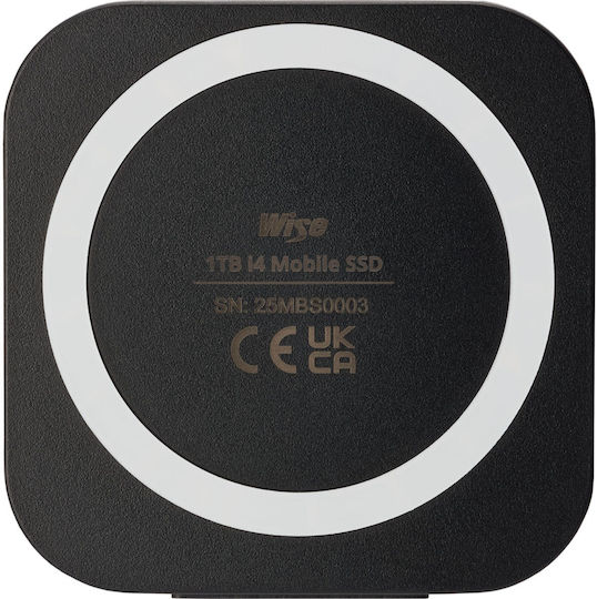 Wise Advanced i4 USB-C 4.0 Externe Festplatte 1.0TB 2.5" Schwarze
