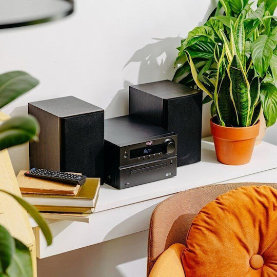 Adler Ηχοσύστημα 2.0 AD1917 AD 1917 50W με CD Player και Bluetooth Μαύρο