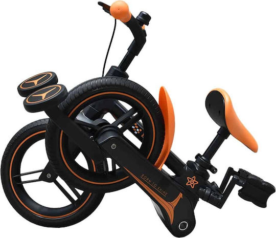 Bebe Stars Speedy 12" Kids' City Bike 4 in 1 Orange