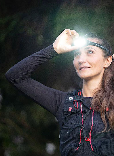 LedLenser Lumină de lucru și de sit, cu baterie Lanternă Frontală LED IP54 cu Luminozitate Maximă 1200lm Albastru