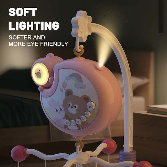 Bebe Stars Mobile für Kinderbett mit Musik für 0++ Monate