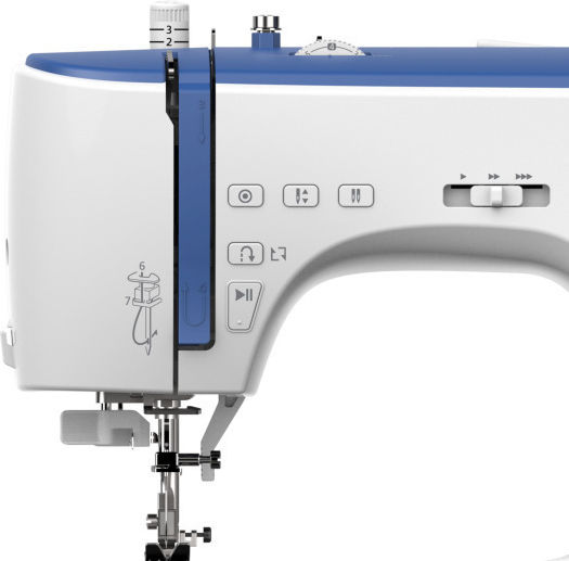 Necchi Professionelle Nähmaschine NC-103D