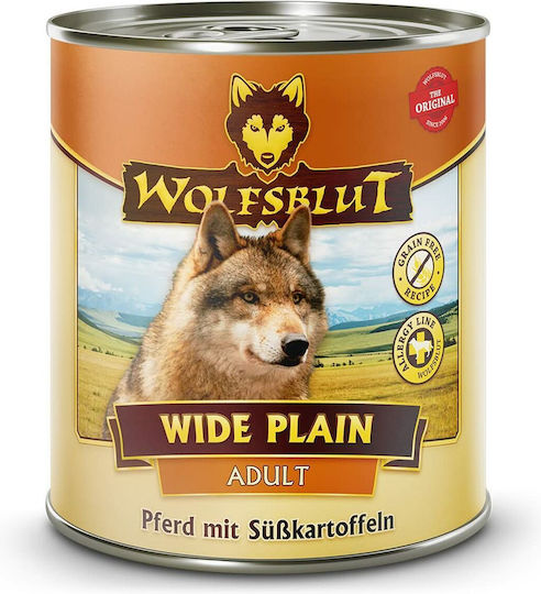 Wolfsblut Wet Food Dogs in Cans with Meat and Potatoes Grain-Free & Gluten-Free 800gr