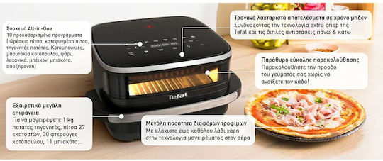 Tefal Easy Fry Air Fryer with Wi-Fi 4lt Black