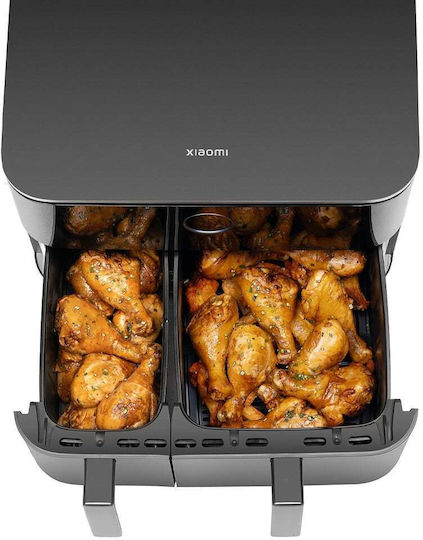 Xiaomi Dual Zone Air Fryer με Διπλό Αποσπώμενο Κάδο 10lt Γκρι