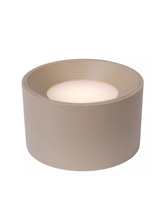 Lucide Lightning Jolan Επαναφορτιζόμενο LED Φωτιστικό Γραφείου σε Καφέ Χρώμα