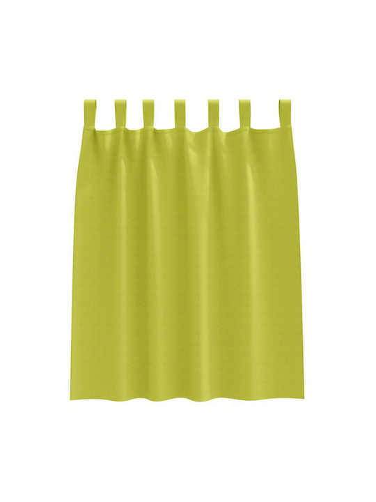 vidaXL Set Green Window Blackout Curtains with Tab Top 140x140cm