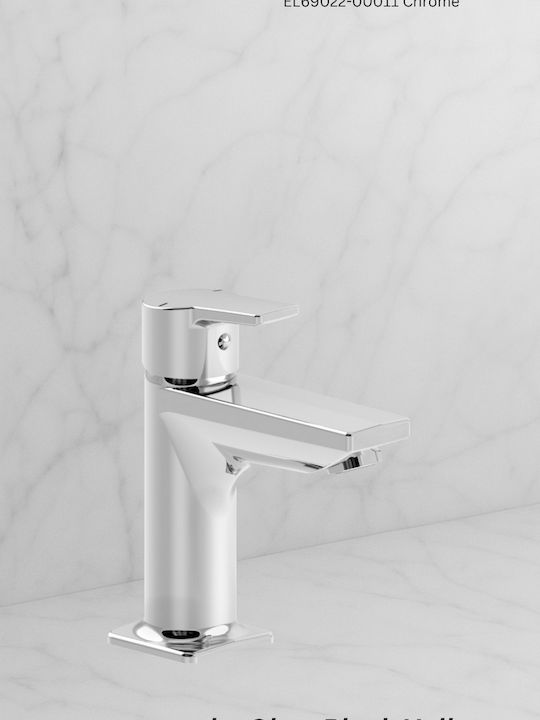 Heinrich Schulte Waschbeckenarmaturen Mischung Alpha 400 – Silber Chrom Chrome Silber