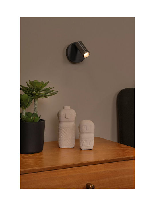 Lucide Lightning Toni Single LED Warm to Cool White Spot in Gray Color