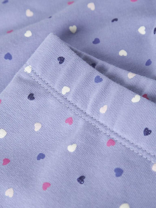 Kinder Leggings Lang Purple