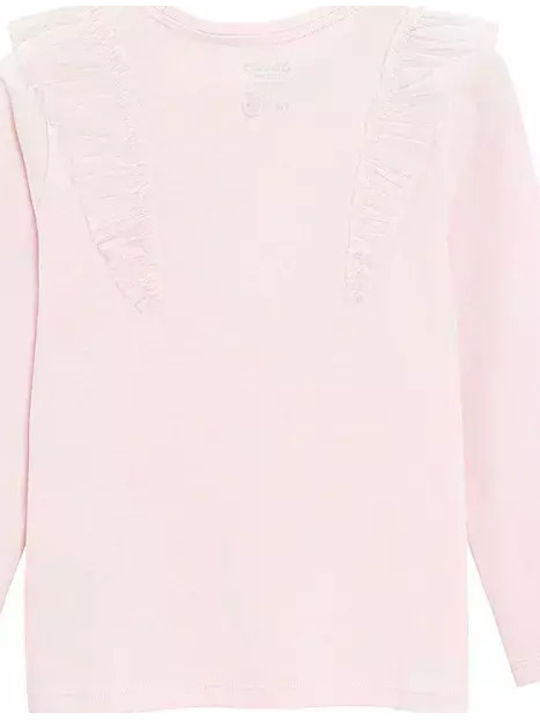 Kinderhemd Langarm Rosa Hello Kitty