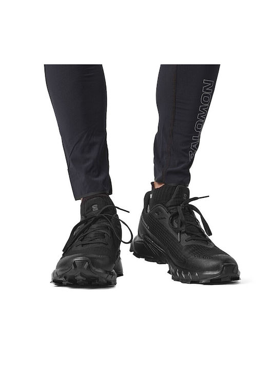 Alphacross 5 GTX Sport Shoes Running Waterproof with Gore-Tex Membrane Black Peat / Sulphur / Spring