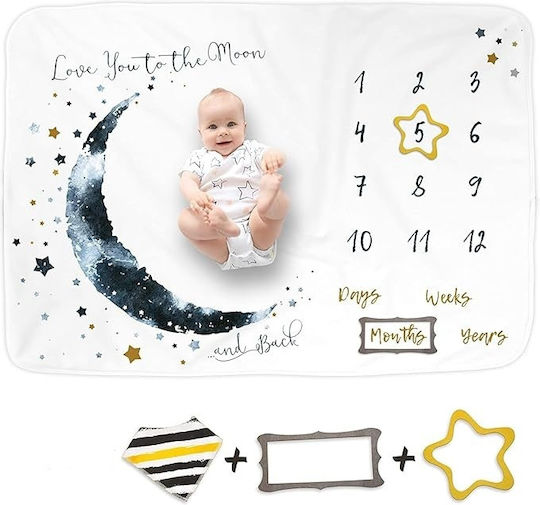 Milestone Cearsaf pentru Fotografierea Bebelușului