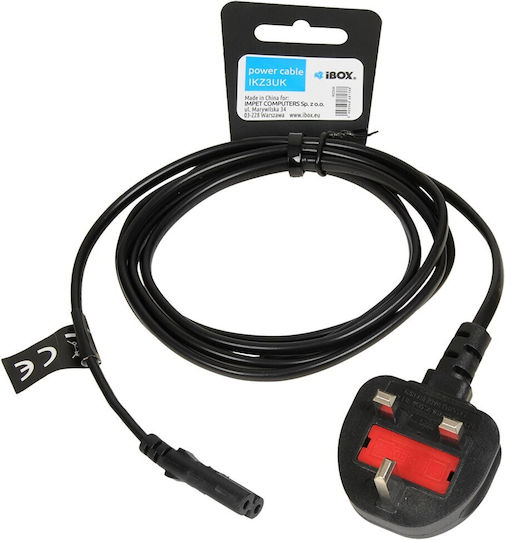 iBox Cable IEC - IEC 1.8m (IKZ3UK) 1pcs