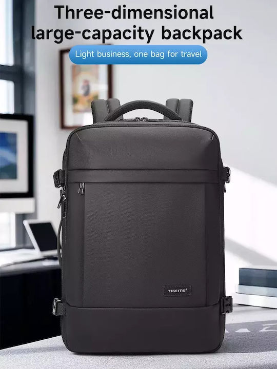 Tigernu Αδιάβροχη Τσάντα Πλάτης για Laptop σε Μαύρο χρώμα T-B9990
