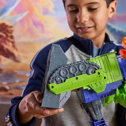 Actionfigur Cyberworld - Scorponok Strike Battle Transformatoren mit Sounds und Licht für 6+ Jahre 35cm