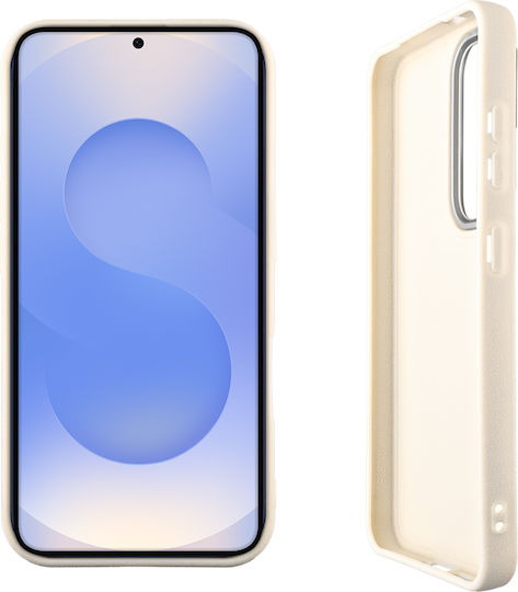 Lime Flexisnap Silicone Back Cover with White Neck Strap for Galaxy S25