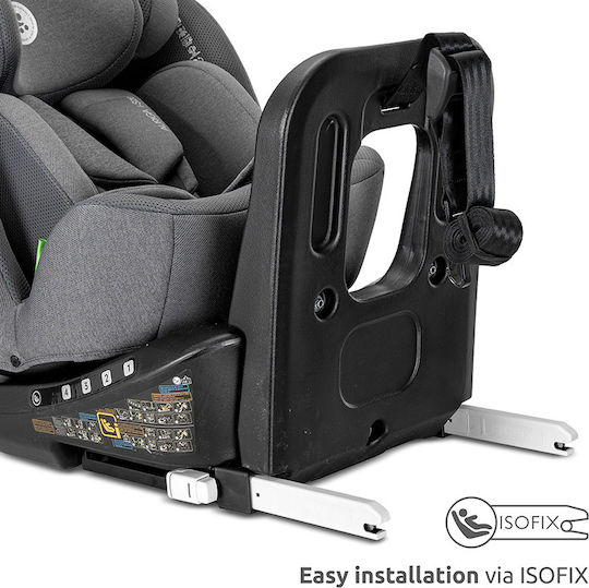 Lorelli Auriga Καθισματάκι Αυτοκινήτου i-Size με Isofix Γκρι 0-36 kg