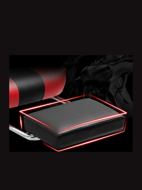 ForAll M8301-1 Gaming Stuhl mit Fußstütze Black / Red