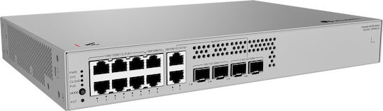 Huawei eKitEngine S220S-10PN4JX Unmanaged L2 Switch με 8 Θύρες Gigabit (1Gbps) Ethernet και 4 SFP Θύρες
