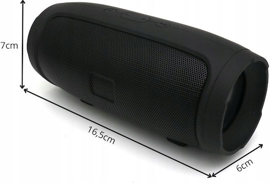 Verk Group Mini 3+ Bluetooth Speaker 20W with Radio and Battery Life up to 8 hours Black
