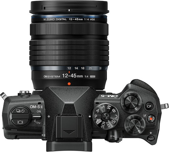 Olympus OM-5 II Mirrorless Φωτογραφική Μηχανή Kit (ED 12-45mm f/4 PRO) Μαύρη