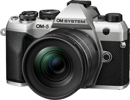 Olympus OM-5 II Mirrorless Φωτογραφική Μηχανή Kit (ED 12-45mm f/4 PRO) Ασημί