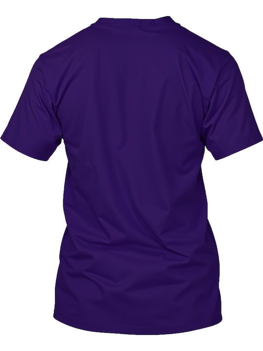 T-shirt Kiss Rock Avenue Purple T-shirt Kiss Rock Avenue Purple