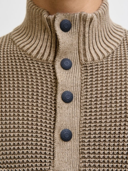 Long Sleeve Beige Sweater