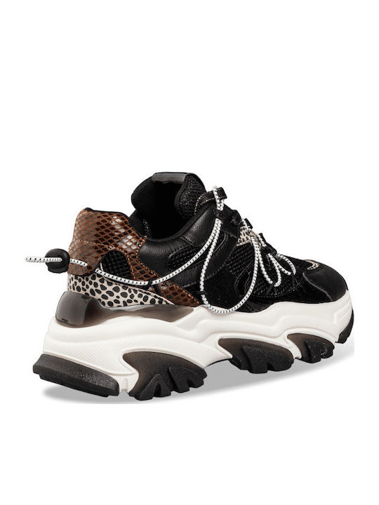 Name Loading Chunky Sneakers Black