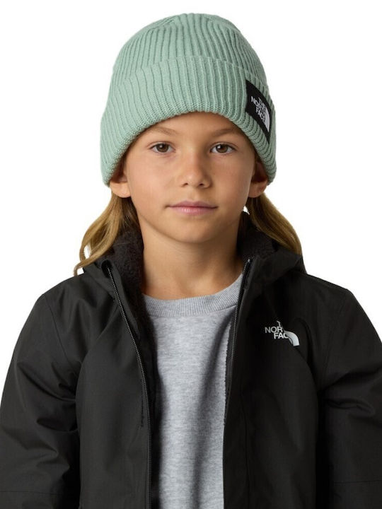 Kids Beanie Knitted Green