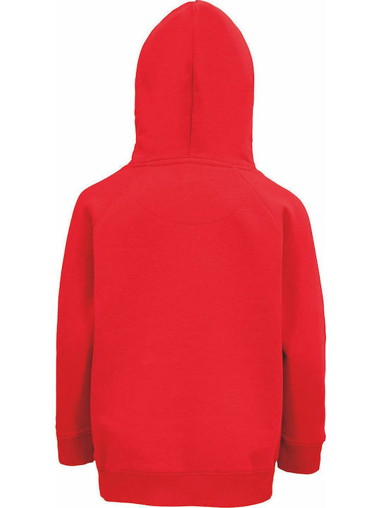 Kinder-Sweatshirt mit Kapuze und Taschen Red Stranger Things, Upside Down
