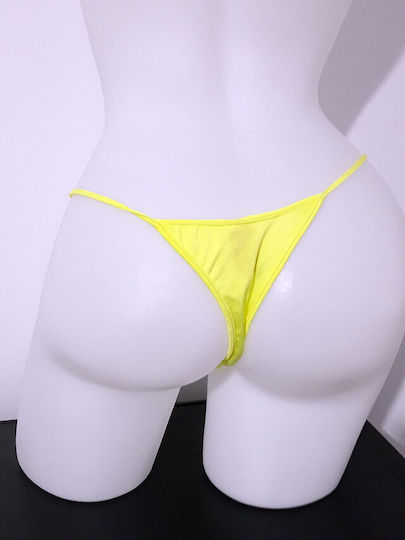Monokini Thin Strings on the Sides Green