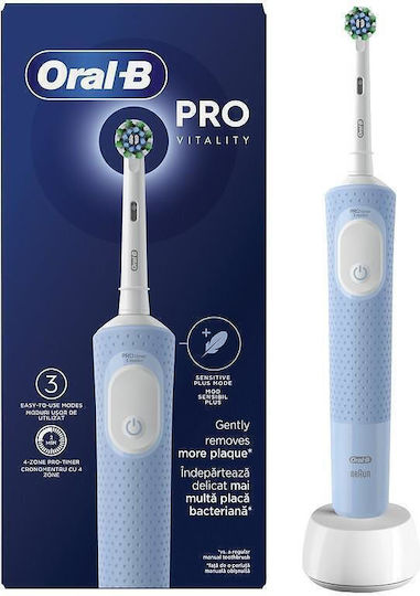 Oral-B D103 Pro Ηλεκτρική Οδοντόβουρτσα με Χρονομετρητή Μπλε