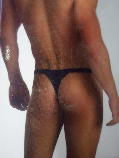Herren Sexy Slip Schwarz