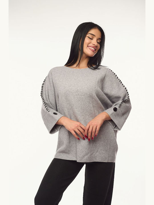 Women's Blouse Gray