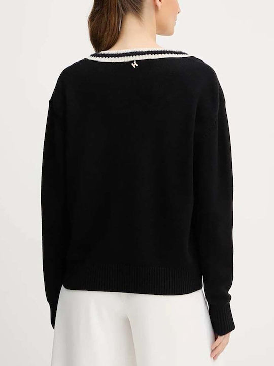 Women's Long Sleeve Sweater Black