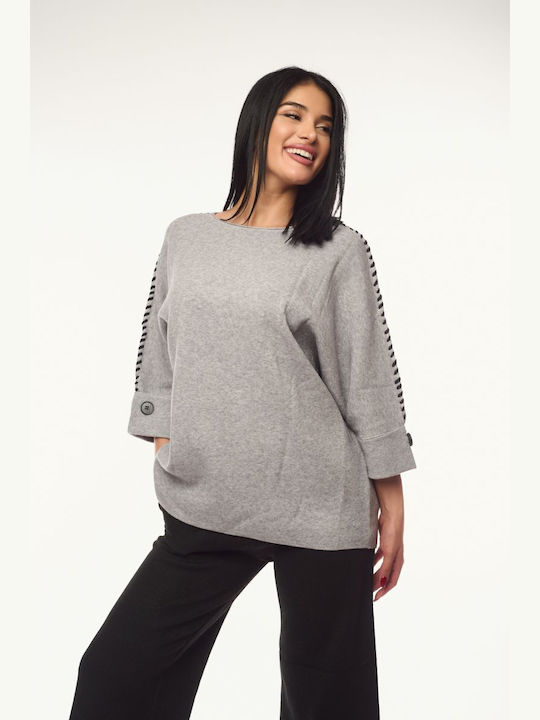Women's Blouse Gray