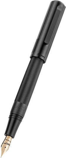 Montegrappa Πένα Γραφής Μπρούτζινη από Ορείχαλκο με Μαύρο Μελάνι