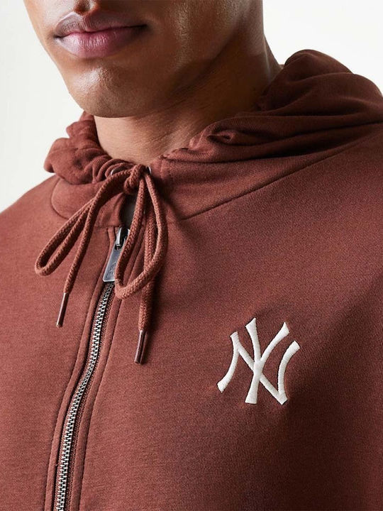 Sweatshirt with Hood Brown