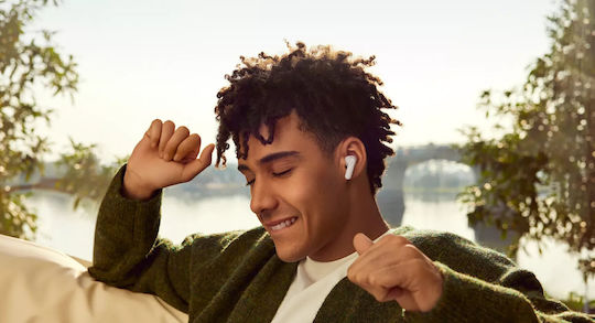 Oppo Enco Buds 3 Bluetooth Handsfree Ακουστικά Λευκά