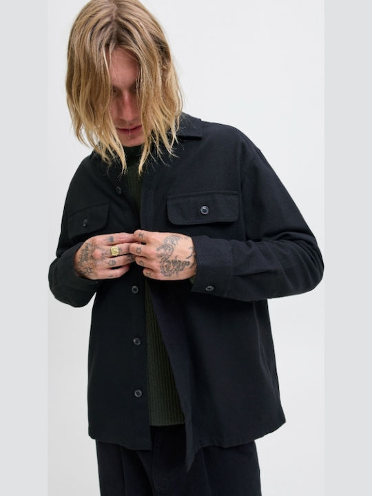 Μακρυμάνικo Overshirt Black 12278969