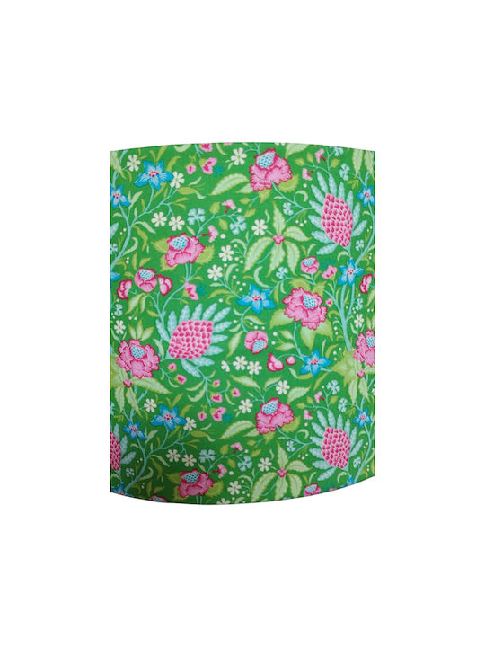 Oxygen Kids Single Ceiling Light E27 Green 35x20cm