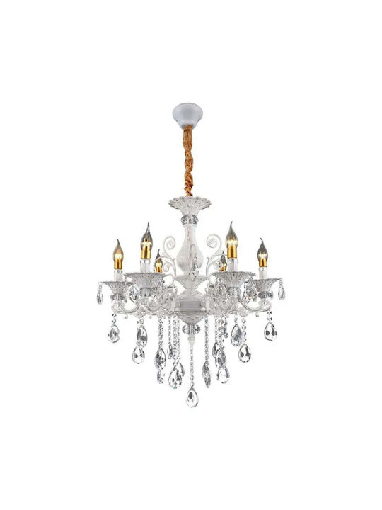Alista Home Полилей с Crystal Сребрист Alista Home Полилей с Crystal Сребрист
