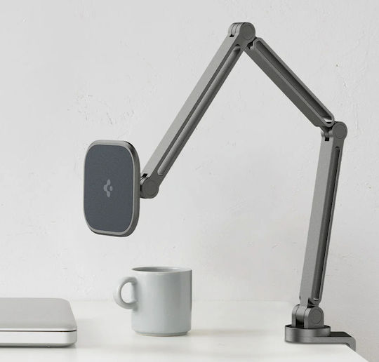 Spigen Onetap Clamp Βάση Tablet με Βραχίονα σε Γκρι χρώμα