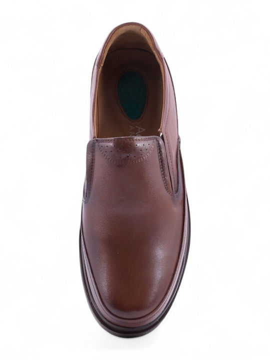 Leder Herren Freizeitschuhe Tabac Braun
