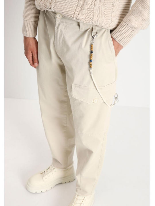 Ανδρικό Παντελόνι Τζιν με Loose Εφαρμογή Off White